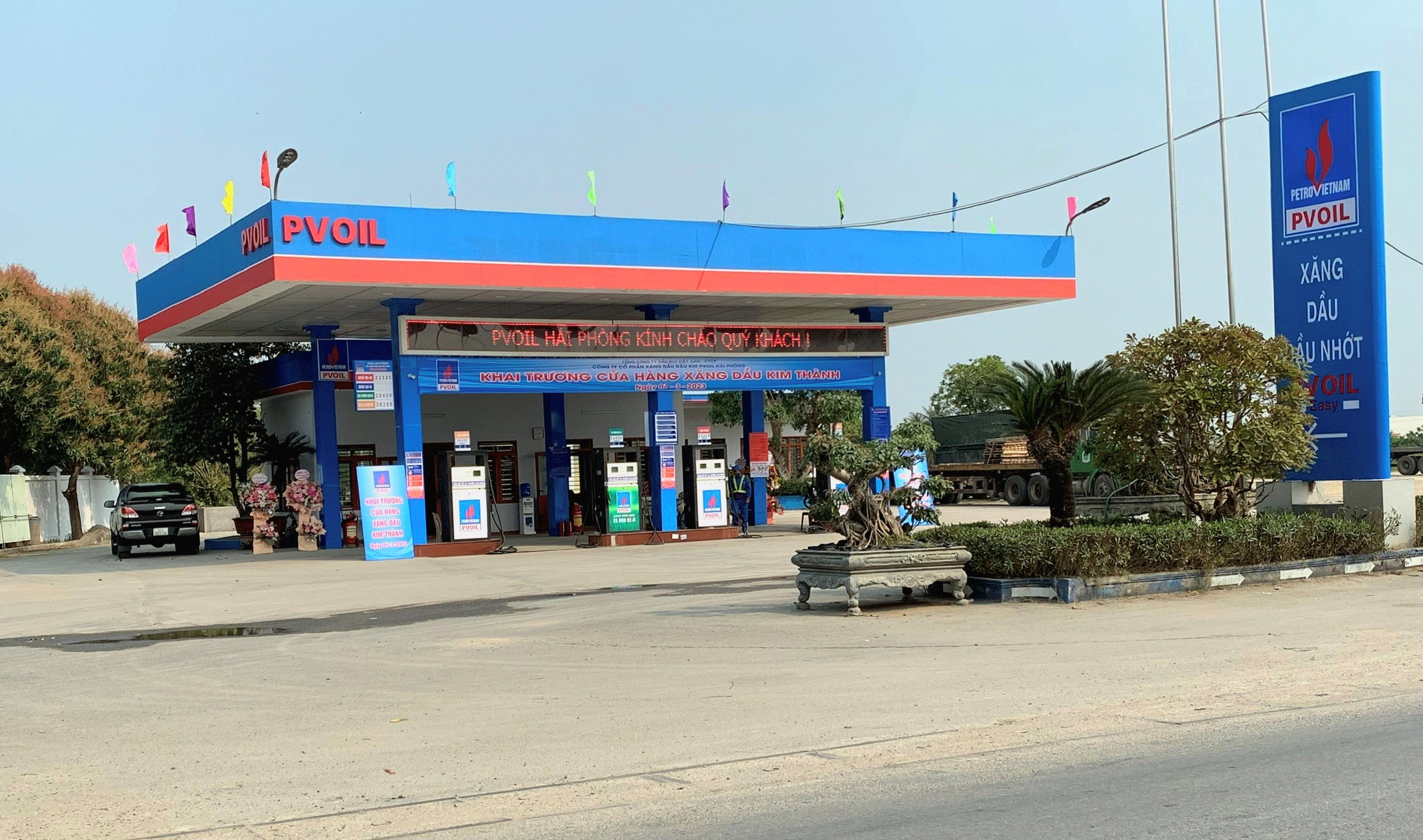 PVOIL Hai Phong opens 4 new petroleum stations