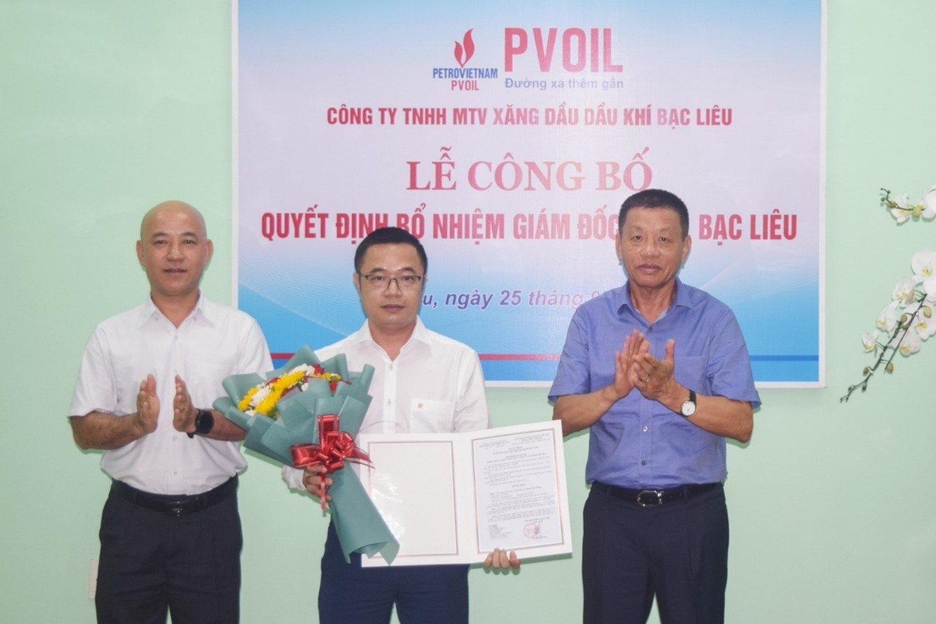 Director of PVOIL Bac Lieu appointed