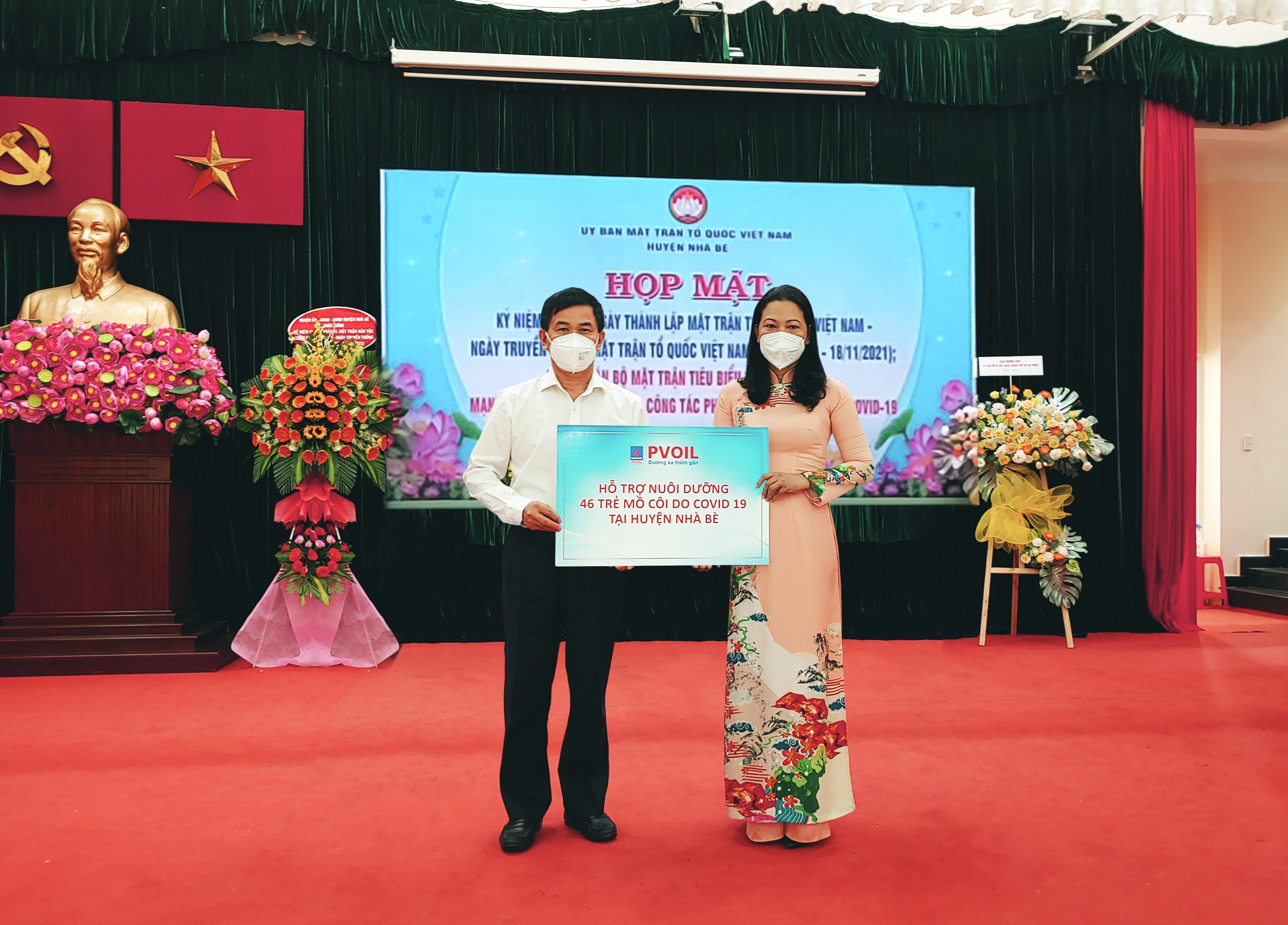 PVOIL support 46 orphans due to Covid-19 pandemic in HCMC’s Nha Be district