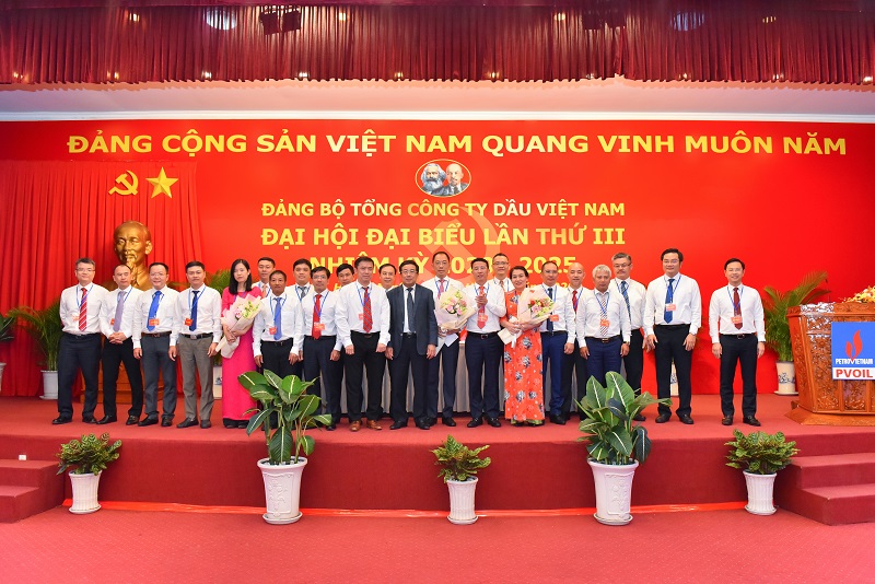 Party Committee of PetroVietnam Oil Corporation successfully organizes 3rd Party congress term 2020 - 2025