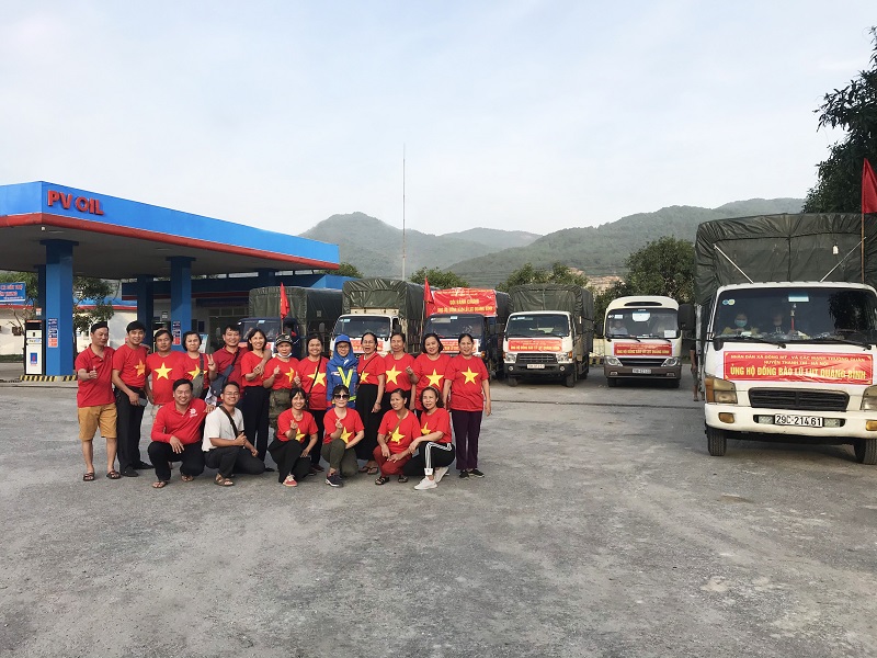 PVOIL hoàn thành chương trình “Hỗ trợ xăng dầu xe cứu trợ đồng bào lũ lụt Miền Trung”