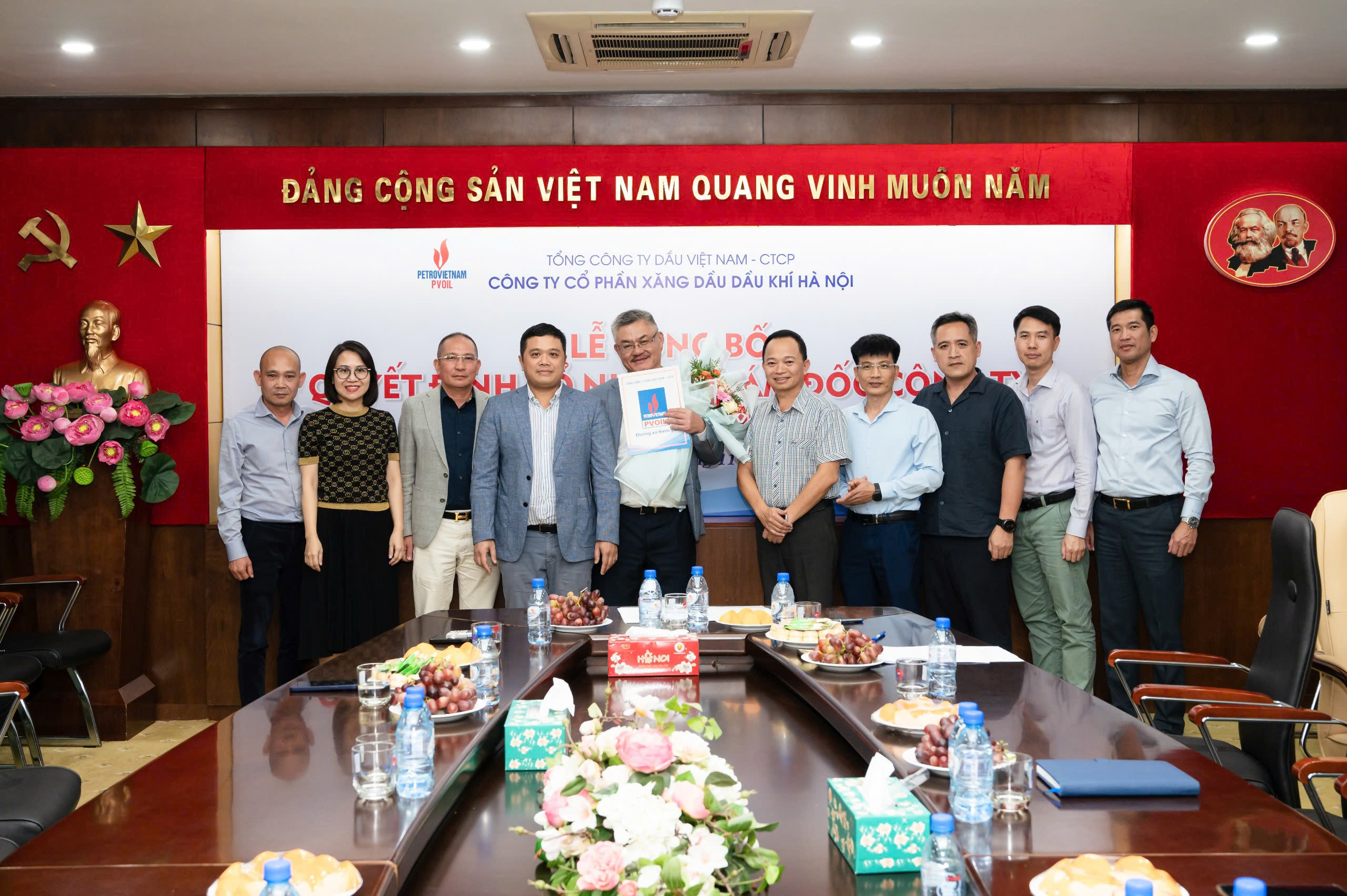 Bổ nhiệm Giám đốc PVOIL Hà Nội