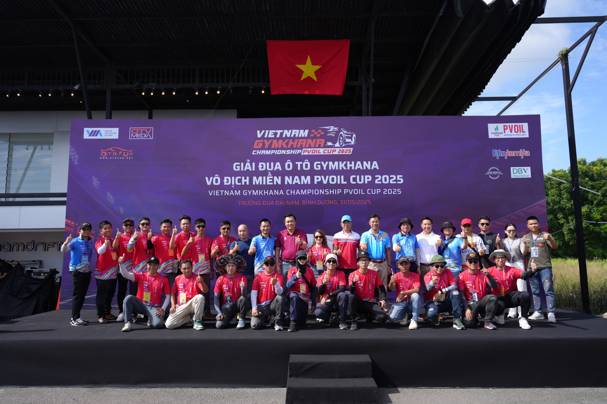 Giải Đua Ô tô Gymkhana Vô địch Miền Nam PVOIL Cup 2025 thành công tốt đẹp